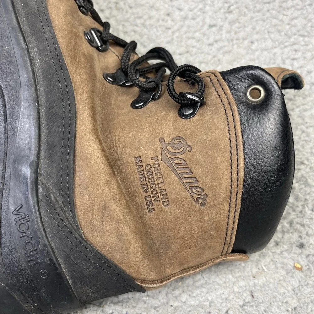 Danner Boots Combat Hiker Men 8.5 R Brown 43513X Military Tactical Waterproof